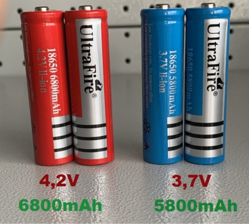 PUNJIVE BATERIJE 4,2V I 3.7V