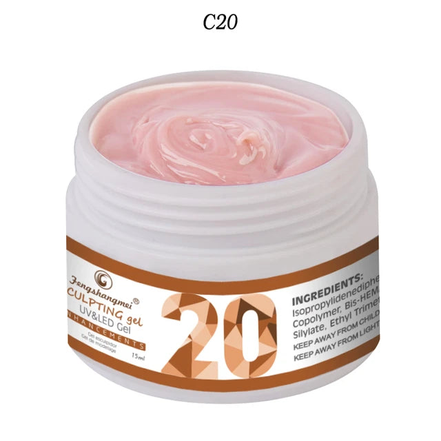FSM sculpting gel UV/LED gradivno-kamuflažni 15 ml