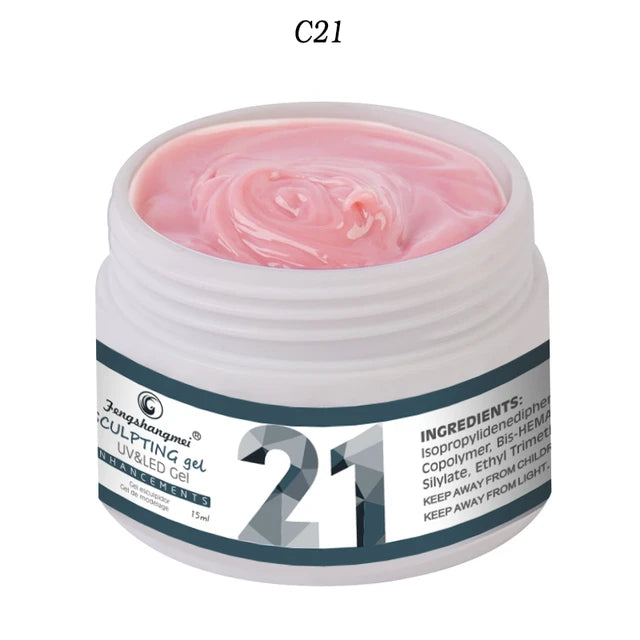 FSM sculpting gel UV/LED gradivno-kamuflažni 15 ml