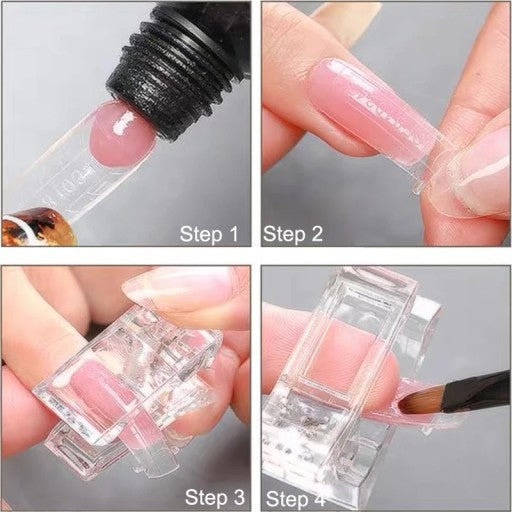 Štipaljke za poly gel, 5 komada