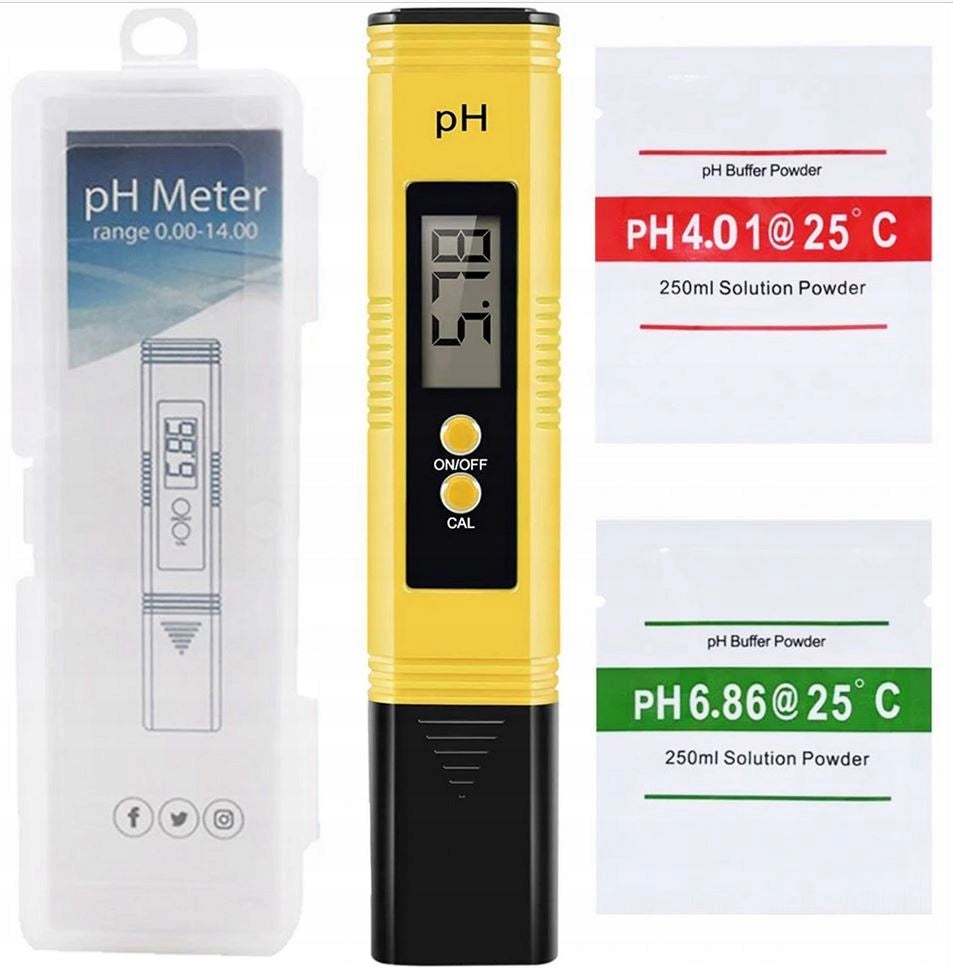 Digitalni pH metar za bazen bazene mjerenje kiselosti vode vodu