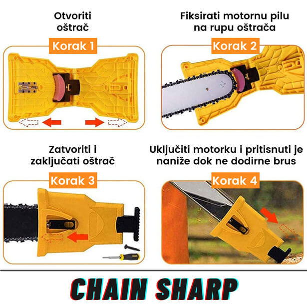 Oštrač lanaca za motorku