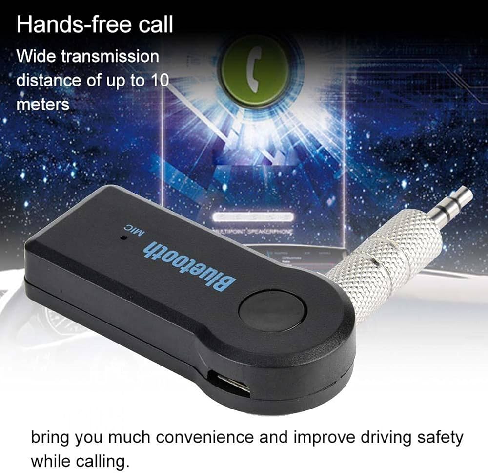 Bluetooth Auto Adapter Aux Blutu Blutut fm transmiter