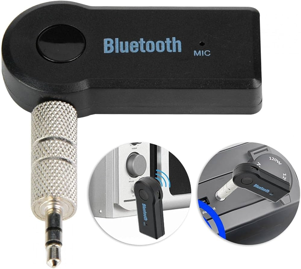 Bluetooth Auto Adapter Aux Blutu Blutut fm transmiter