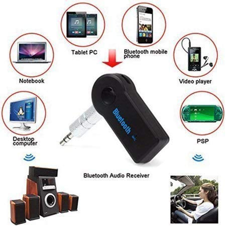 Bluetooth Auto Adapter Aux Blutu Blutut fm transmiter