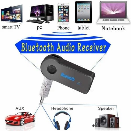 Bluetooth Auto Adapter Aux Blutu Blutut fm transmiter