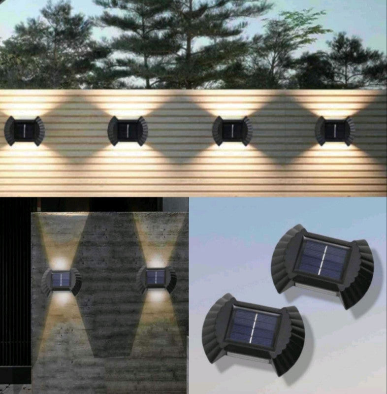4x Led solarne Zidne lampe za zid van, unutra