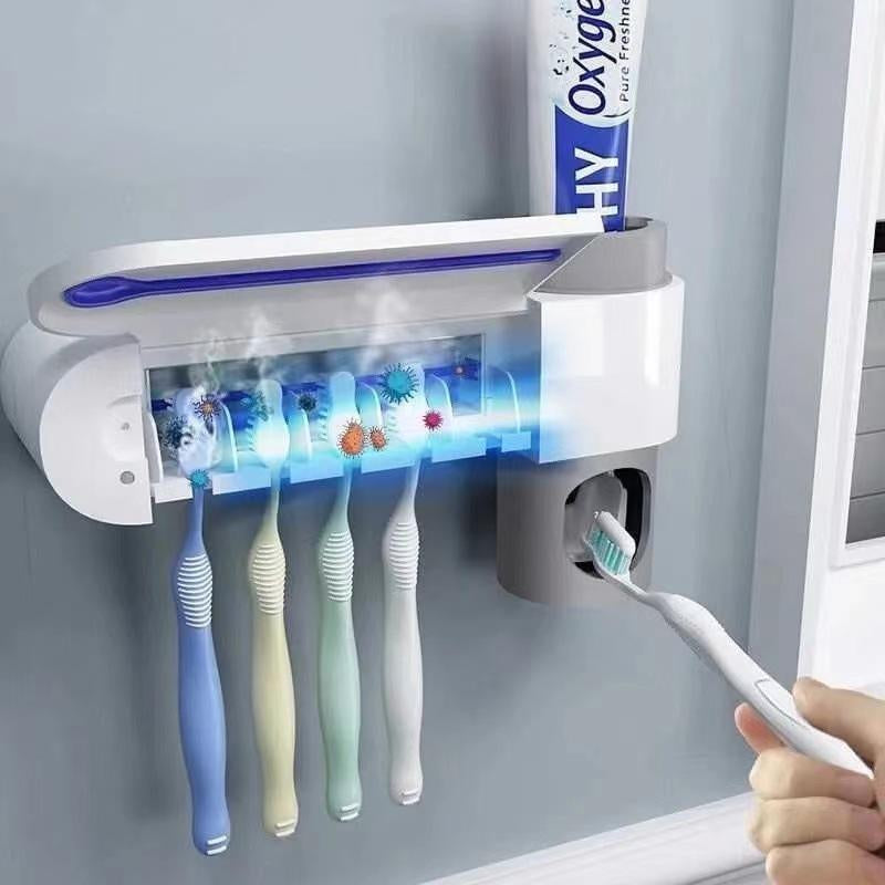 PAMETNI STERILIZATOR I DRŽAČ ZA PASTU I ČETKICE ZA ZUBE