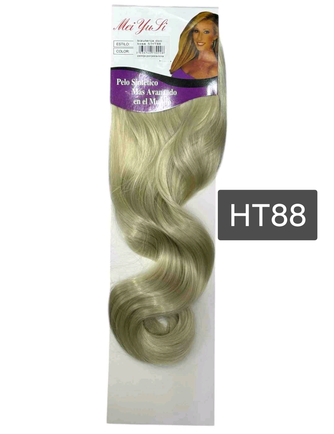 Klipsa za kosu ekstenzija nadogradnja dužina 60 cm