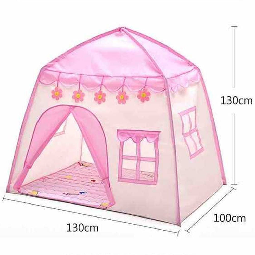 Šator dječiji dvorac 100x130x130 ROZA/PLAVI