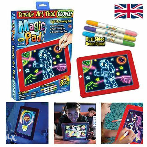 Pisi brisi magicni tablet tabla za pisanje pad led